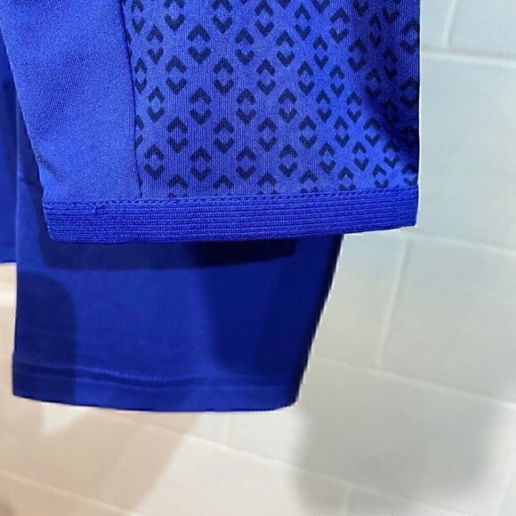 RLX Ralph Lauren Men's Golf LS Quarter Zip Blue Performance Stretch Sports Logo - Picture 4 of 11